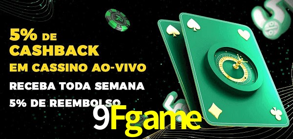 Promoções do cassino ao Vivo 9Fgame